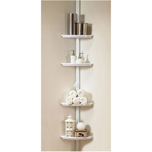 왕자NHC 왕자행거 원터치 욕실선반 4단