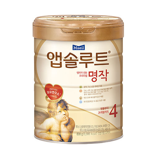  매일유업 앱솔루트 프리미엄 명작 4단계 800g [4개]