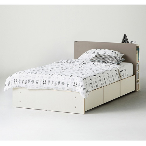 한샘 아임빅 슬림수납헤드 수납 침대 SS