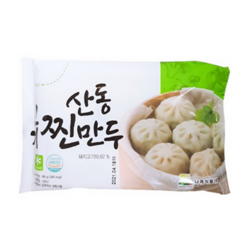 나래식품  산동 찐만두 180g