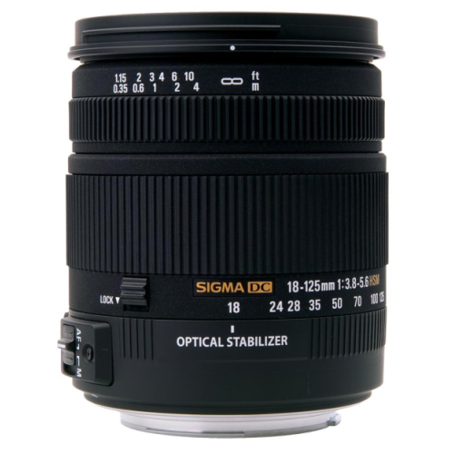 Sigma 18-125mm F3.8-5.6 DC OS HSM SONY A용[중고품]