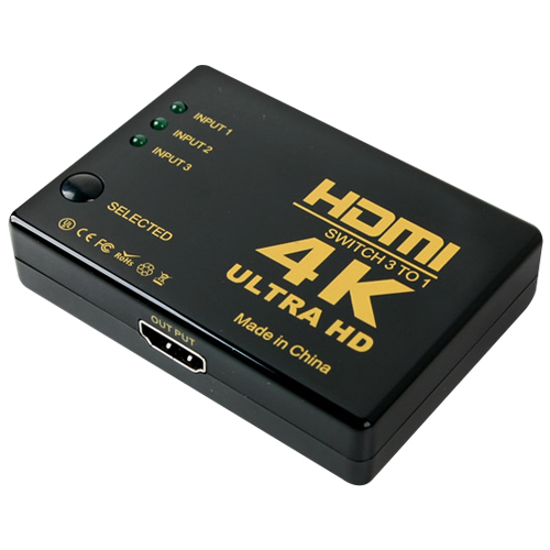 라이트컴 Coms 3:1 HDMI 선택기 (IB218)