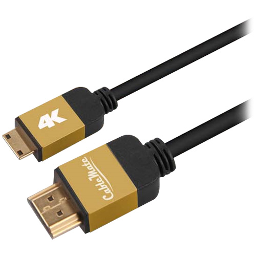 케이블메이트  HDMI to Mini HDMI 2.0v 골드메탈 케이블