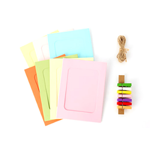 DIY 크라프트 파스텔 종이액자세트