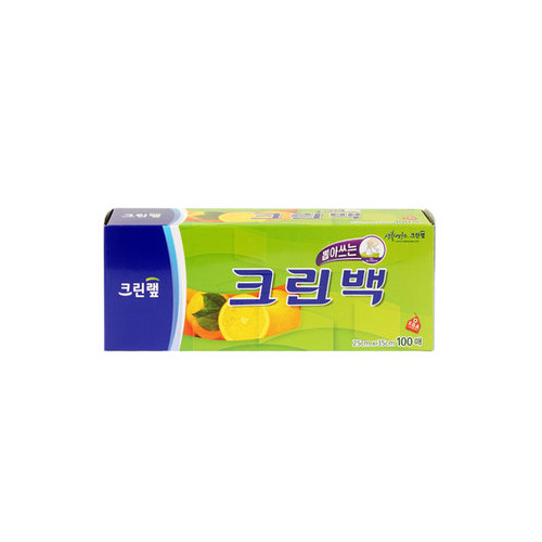 크린랲  크린백 25x35cm (중) 100매