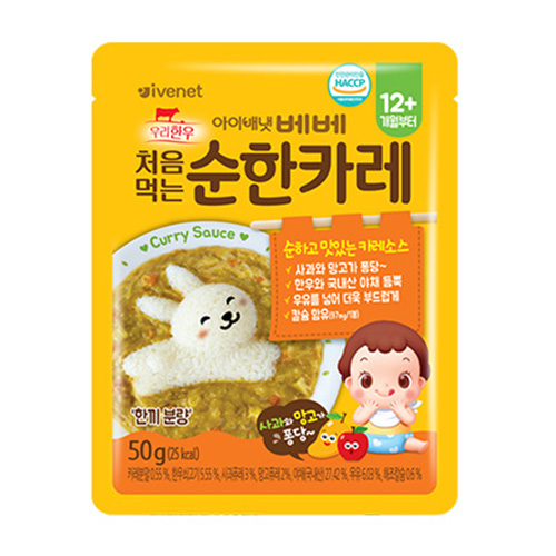 아이배냇 순한덮밥소스 순한카레 50g
