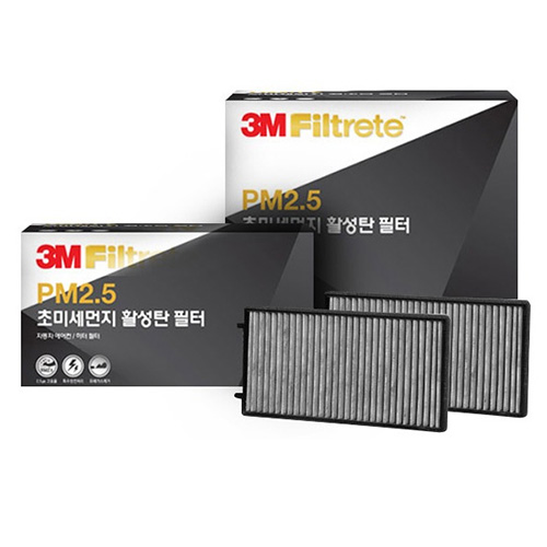 3M PM2.5 초 미세먼지 활성탄 필터 F6275 차종선택 [1개]