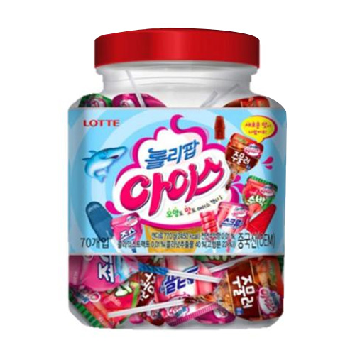 롯데제과  롤리팝 아이스 캔디 660g
