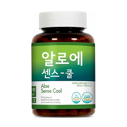 녹십초알로에 녹십초 알로에 센스쿨 180정[1개] - 에누리 가격비교