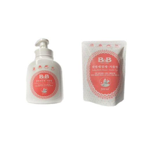 B&B 젖병세정제 거품형 450ml + 리필 400ml