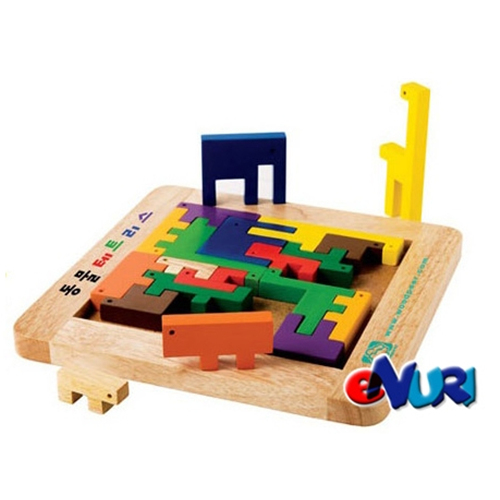 우드피아 동물 테트리스