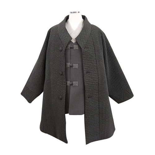 메밀꽃피는날 남성 따뜻한 누빔 두루마기