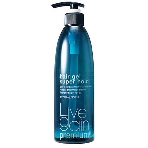 리브겐 프리미엄 헤어 젤 슈퍼 홀드 450ml