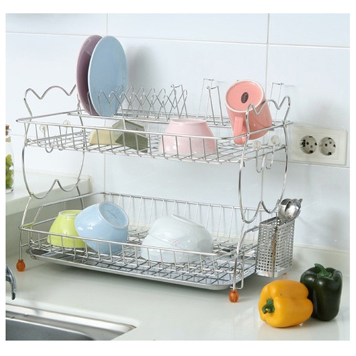 영인정공 스토피아 카라듐 와이드 식기건조대 2단