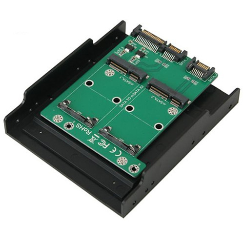 라이트컴 Coms 듀얼 mSATA to SATA kit (KS973)