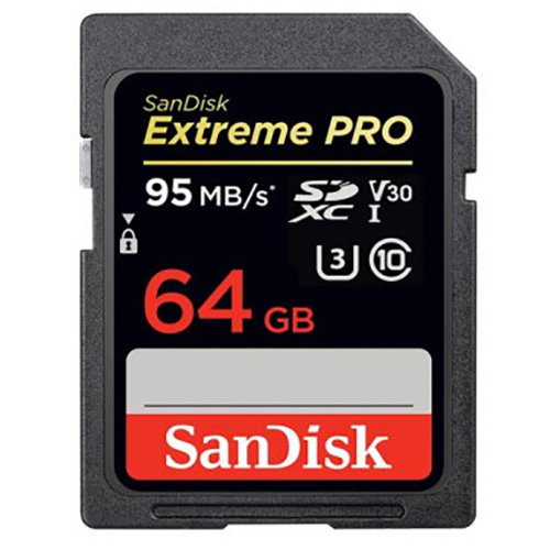 SanDisk SD Pro UHS-I U3 V30 95MB[64GB]