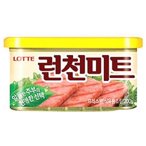 롯데햄  런천미트 200g