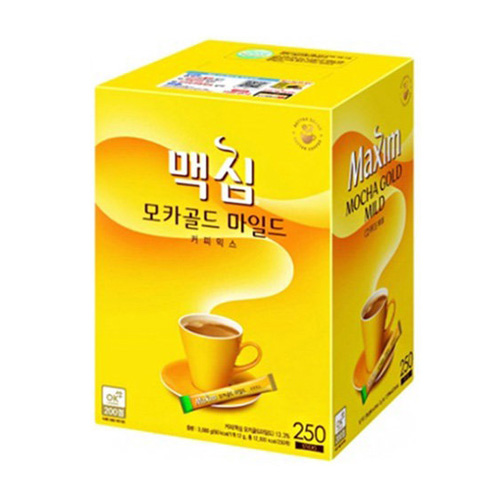 동서식품 맥심 모카골드 마일드 커피믹스 스틱 250개입