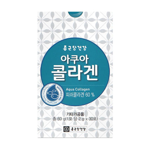 종근당건강 아쿠아 콜라겐 2g 30포