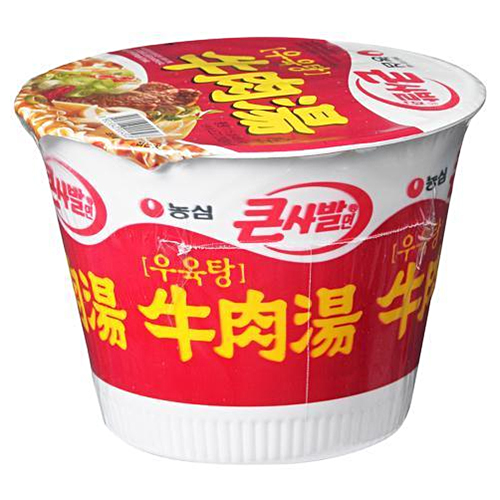 농심 우육탕 큰사발 115g [8개]