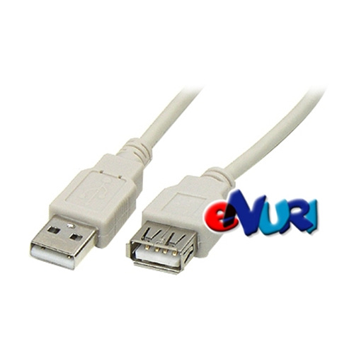 라이트컴 Coms USB 2.0 (A-A) (M/F) C3172 실속형 연장 케이블 [3m]