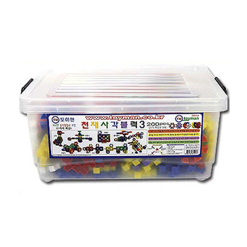 천재 사각블록 3