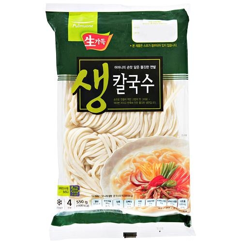 풀무원  생가득 생칼국수 550g