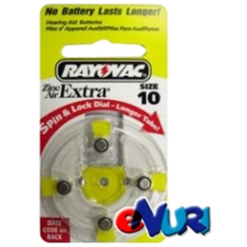 Rayovac 레이오백 보청기배터리 10