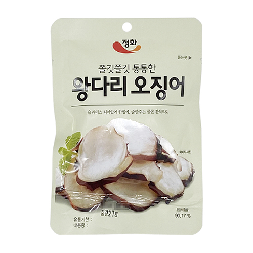 정화식품  왕다리 오징어 27g
