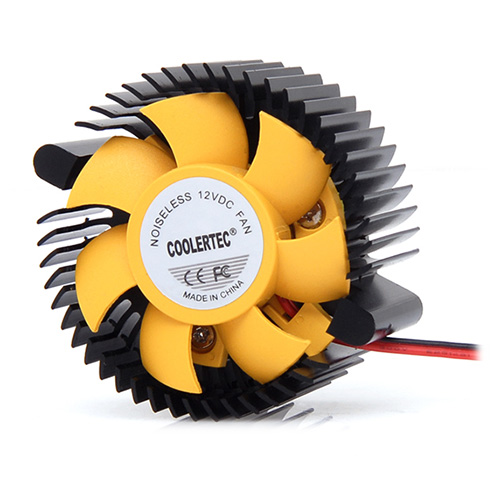 COOLERTEC  CTV-DB1 Silent Yellow