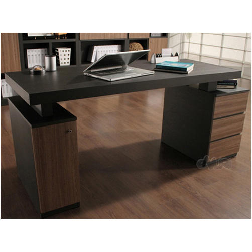 비앙스 로시니 와이드책상 블랙우드