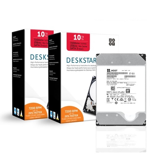 HGST 데스크스타 IDK NAS (2 Pack) [박스,20T, 256M (HDN721010ALE604)]
