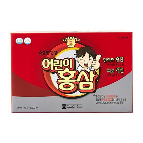 종근당건강 어린이 홍삼 20ml 30포