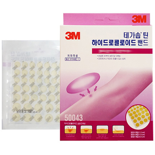 3M 테가솝-틴 하이드로 콜로이드 50043 43매
