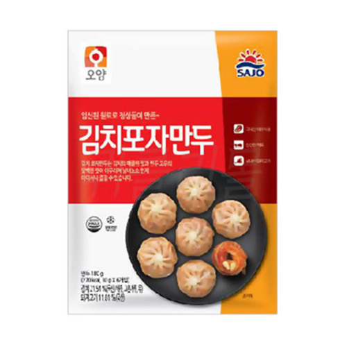 사조오양  김치 포자 만두 180g