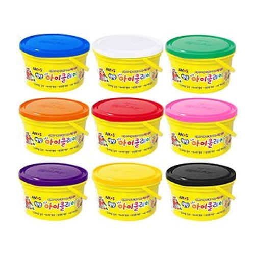 아모스  아이클레이 600g 대용량 클레이 점토