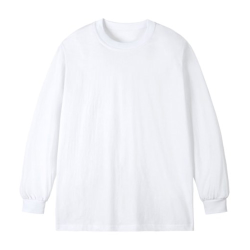 지프라브 남녀공용 긴팔 면 빅사이즈 티셔츠