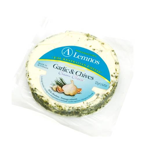 램노스  과일치즈 갈릭&차이브 125g