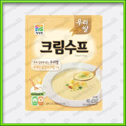 대상 청정원 우리쌀 크림수프 60g