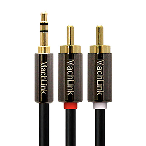 마하링크  3.5mm 스테레오-2RCA 고급형 케이블 (ML-SRH)