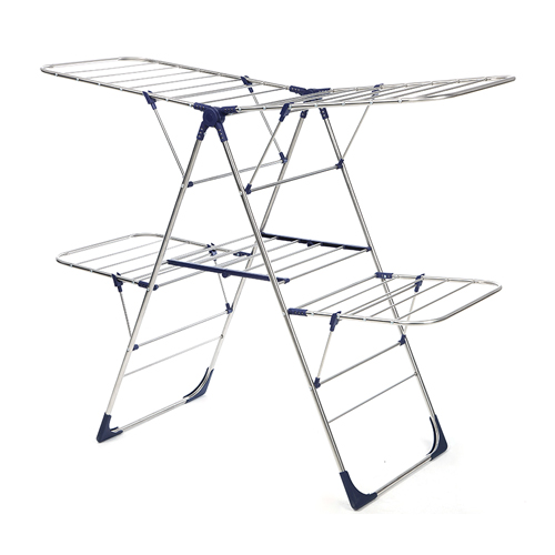 플젠하우스  탄탄 빨래건조대 스테인레스 4단(특대)