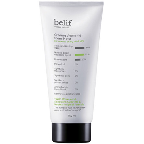 빌리프 크리미 클렌징 폼 모이스트 160ml