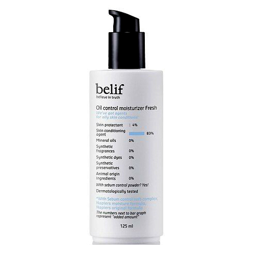  빌리프 오일 컨트롤 모이스처라이저 프레쉬 125ml [1개]