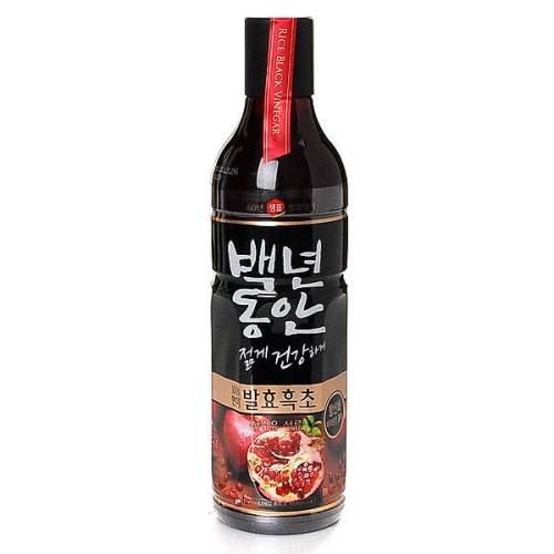 샘표식품 백년동안 발효흑초 산수유 석류 900ml