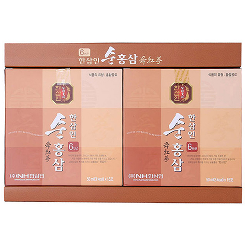  한삼인 순홍삼 50ml 30포 [6개]