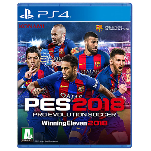 코나미  PES 2018 - 프로 에볼루션 사커 2018 PS4
