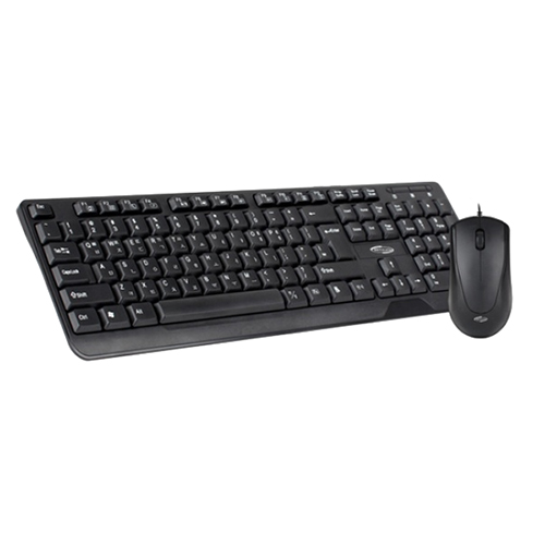 강원전자 NETmate NM-KMS01 USB 유선 키보드 마우스 세트