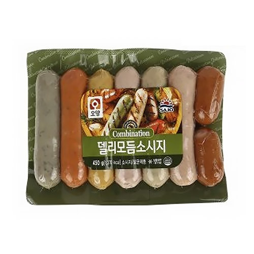 사조오양  델리모듬소시지 450g