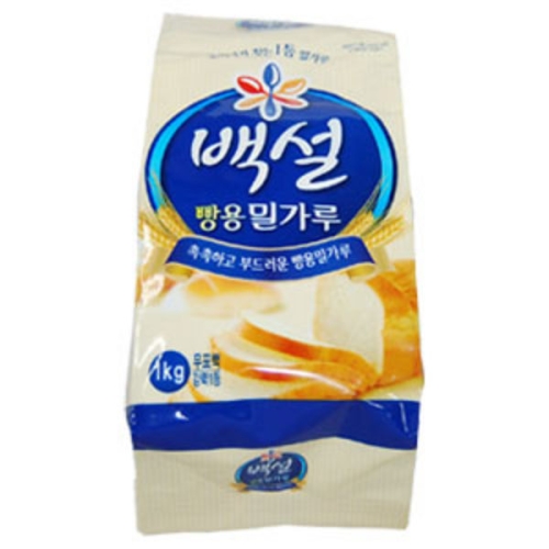 백설 빵용 밀가루 1kg