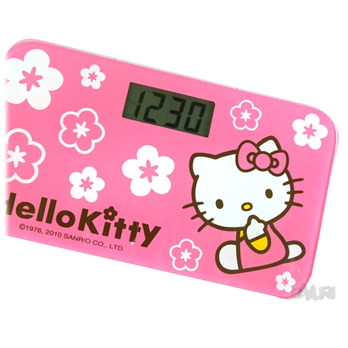 산리오 헬로키티 미니 체중계